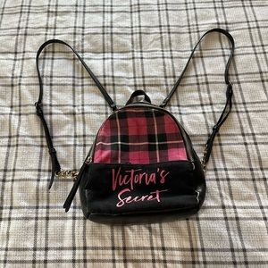 Y2K Victoria’s Secret‎ pink plaid backpack